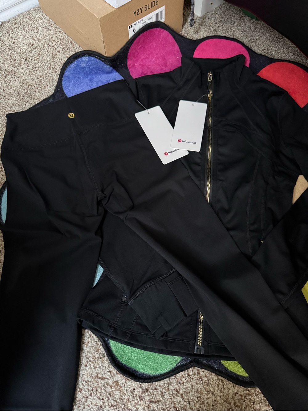 lululemon athletica Women's Black Zip-Up Jacket